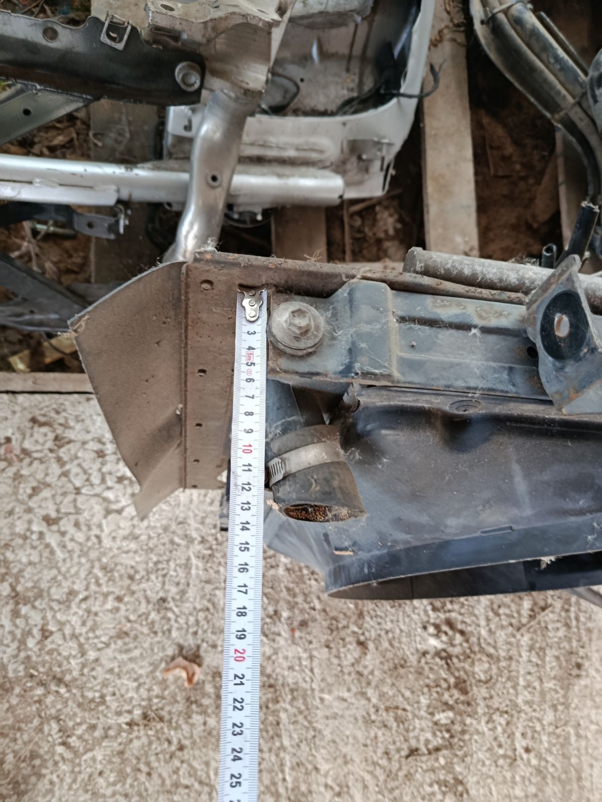 Радиатор ДВС на Isuzu Elf NPR81AN 4JJ1 Фото 6