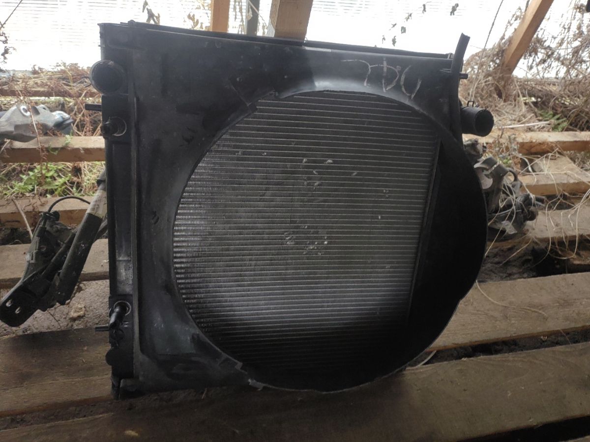 Радиатор ДВС FX-036-7562, FX-036-7562A, MC0005, TD-036-7562, TD-036-7562A на Mitsubishi Delica Space Gear PD6W 6G72 Фото 4