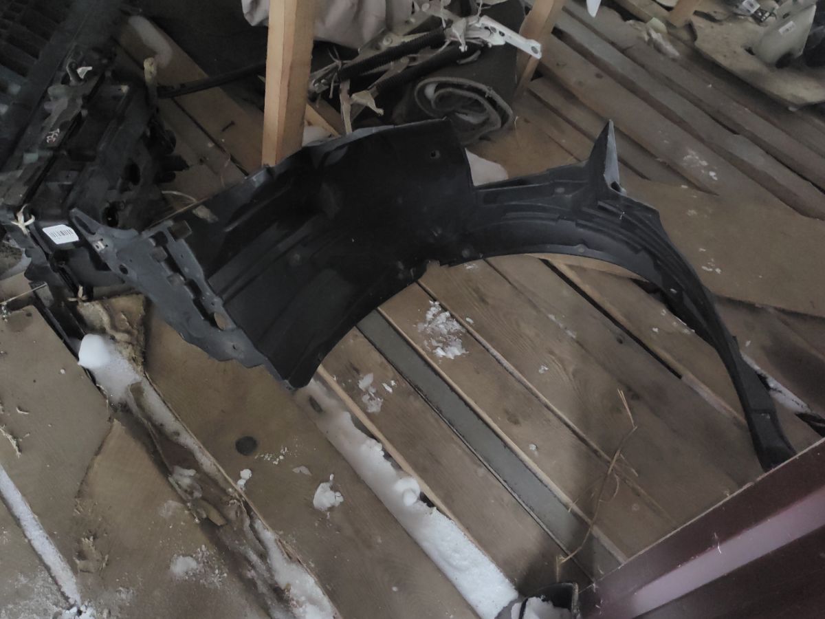 Подкрылок 74101-TF0-00 на Honda Fit GE9 L15A Фото 4