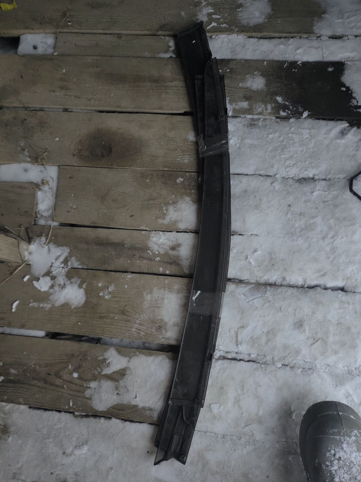 Ветровик на Subaru Legacy BM9 Фото 5