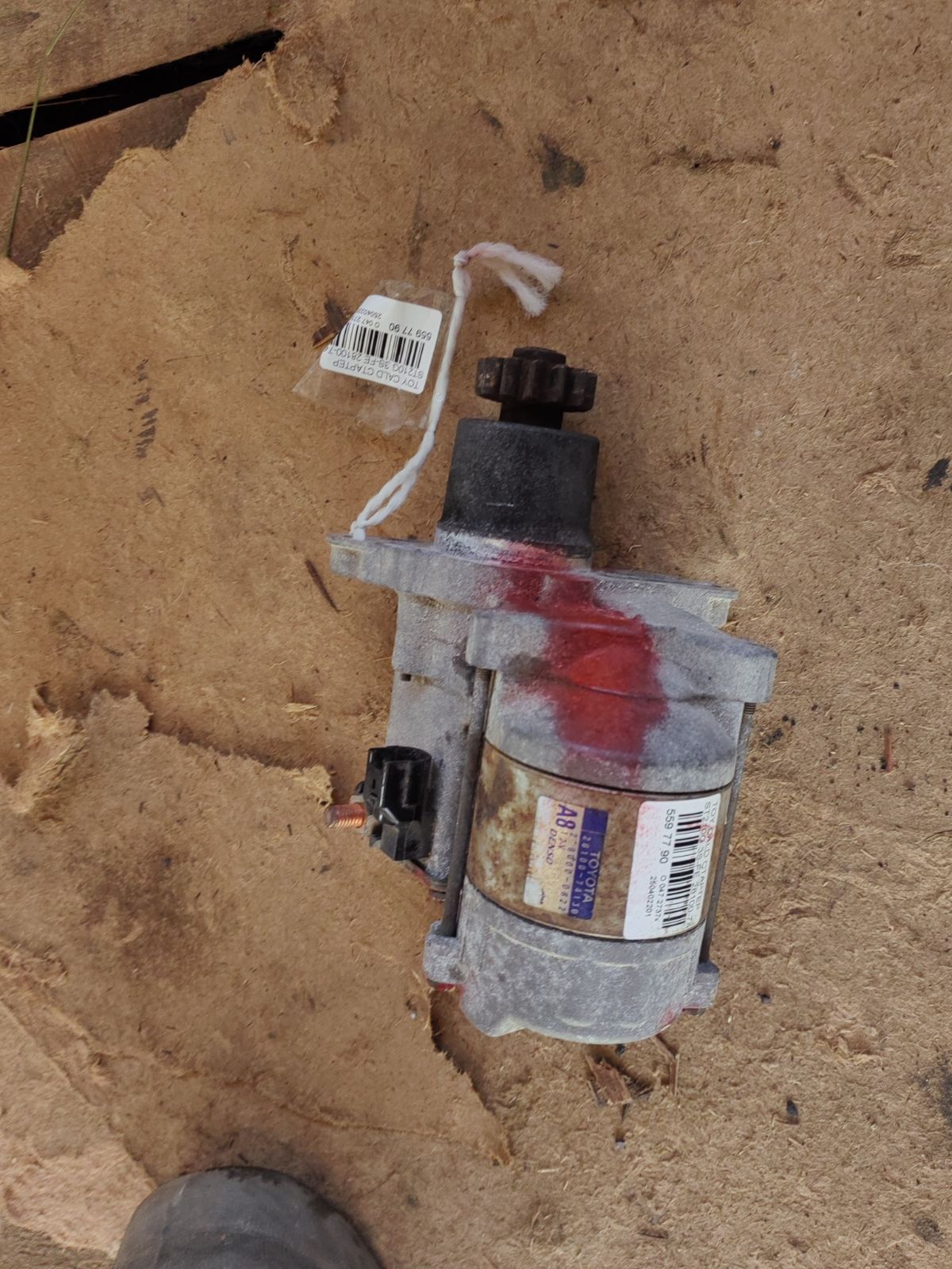 Стартер 28100-74130, 28100-74140, 28100-74200, 28100-74250, LC-047-7422 на Toyota Caldina ST210G 3S-FE Фото 10