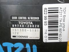 Блок упр-я 89740-20020 на Toyota AT211 7A-FE Фото 3