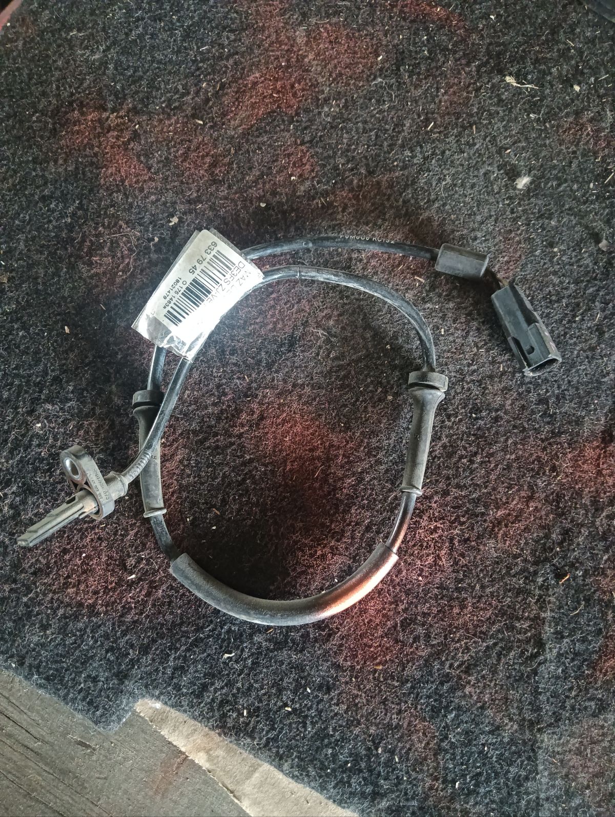Датчик ABS D651-43-70X, D651-43-70XB на Mazda Demio DE3FS ZJ-VE Фото 2