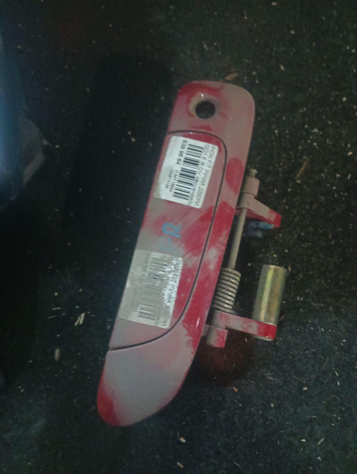 Ручка двери на Honda Fit GD1 Фото 3