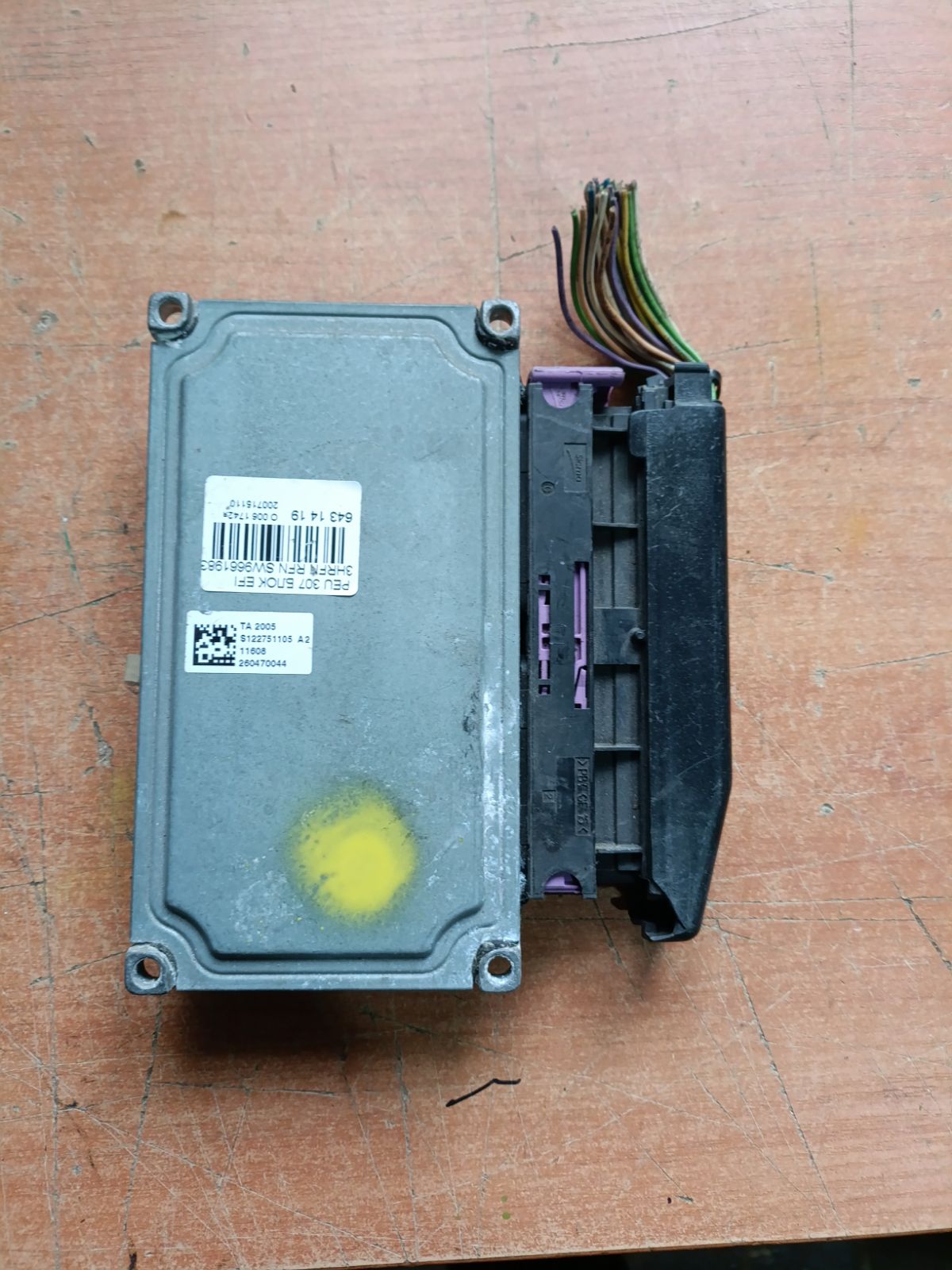 Блок EFI на Peugeot 307 Sw 3HRFN RFN Фото 4