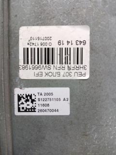 Блок EFI на Peugeot 307 Sw 3HRFN RFN Фото 5