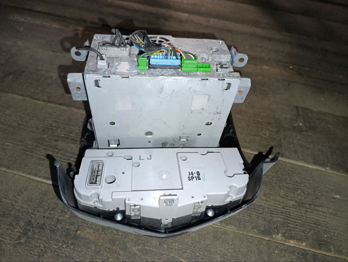 Блок управления климатконтроля на Honda Fit GD1 L13A Фото 11