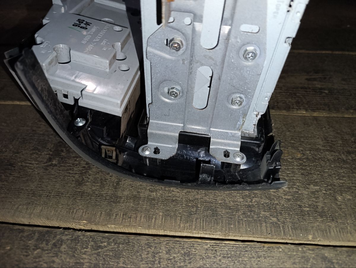 Блок управления климатконтроля на Honda Fit GD1 L13A Фото 14