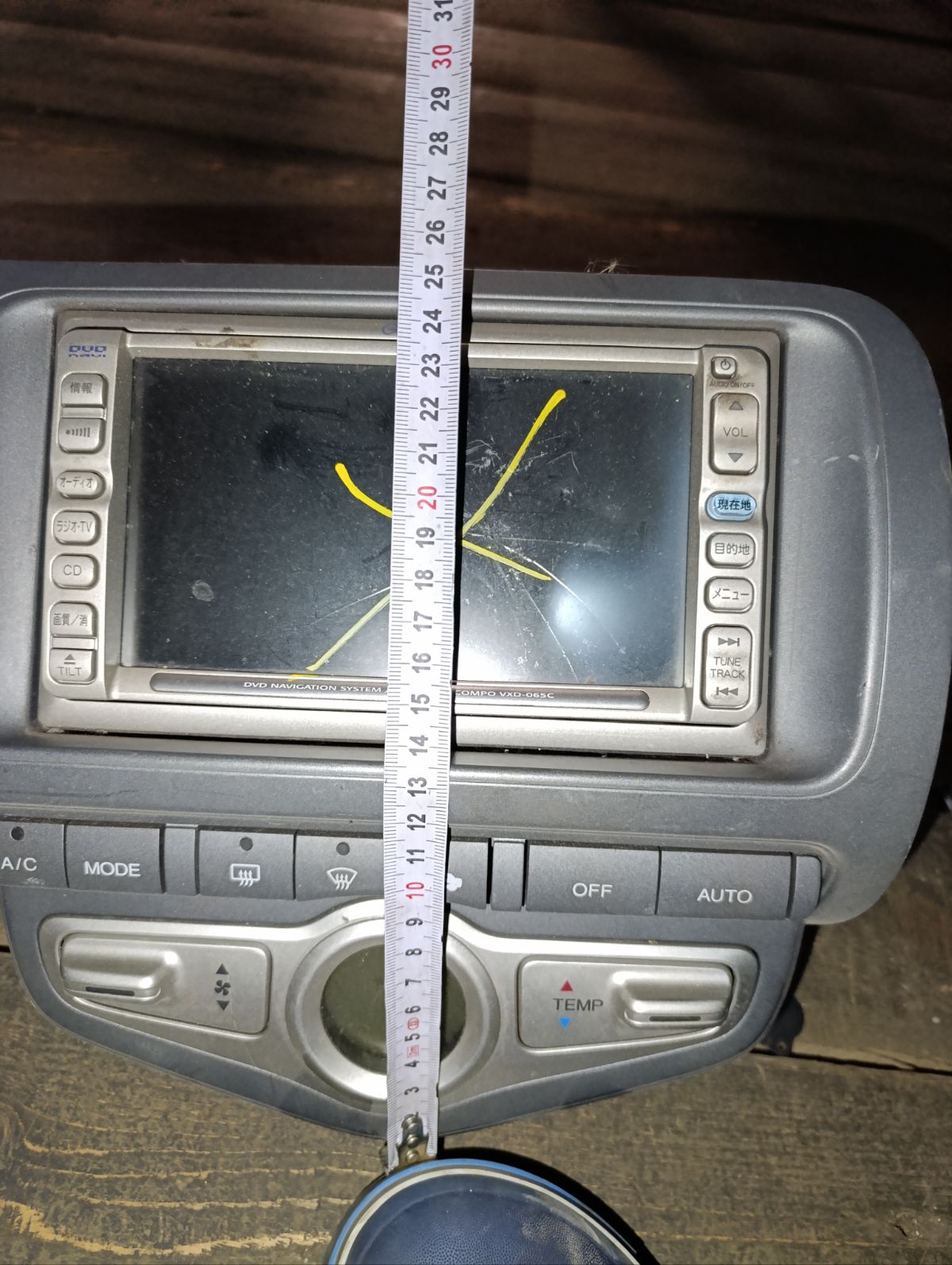 Блок управления климатконтроля на Honda Fit GD1 L13A Фото 8