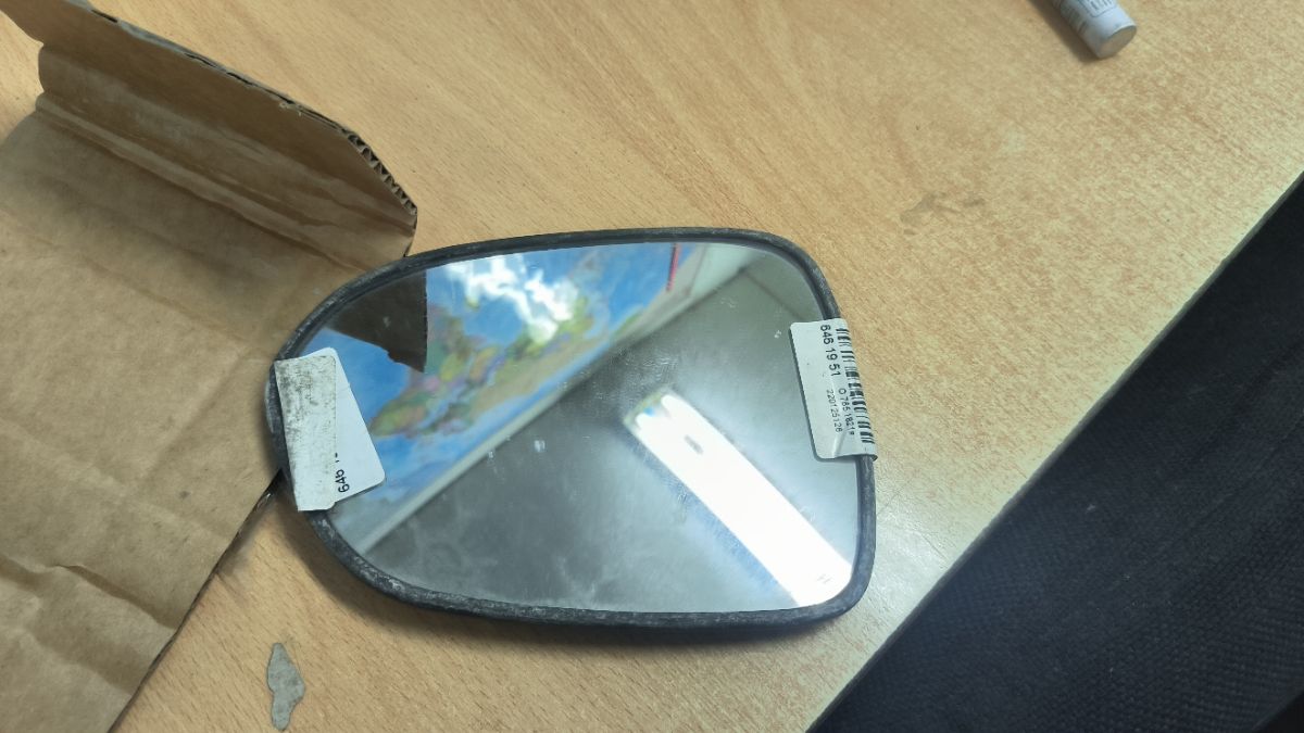 Зеркало-полотно на Honda Fit GD1 Фото 4