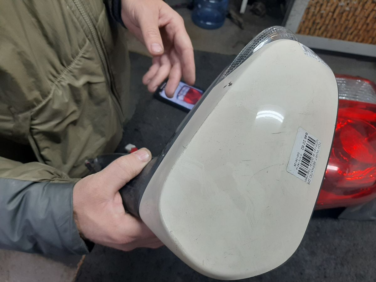 Зеркало двери боковой на Toyota Porte NCP141 Фото 3
