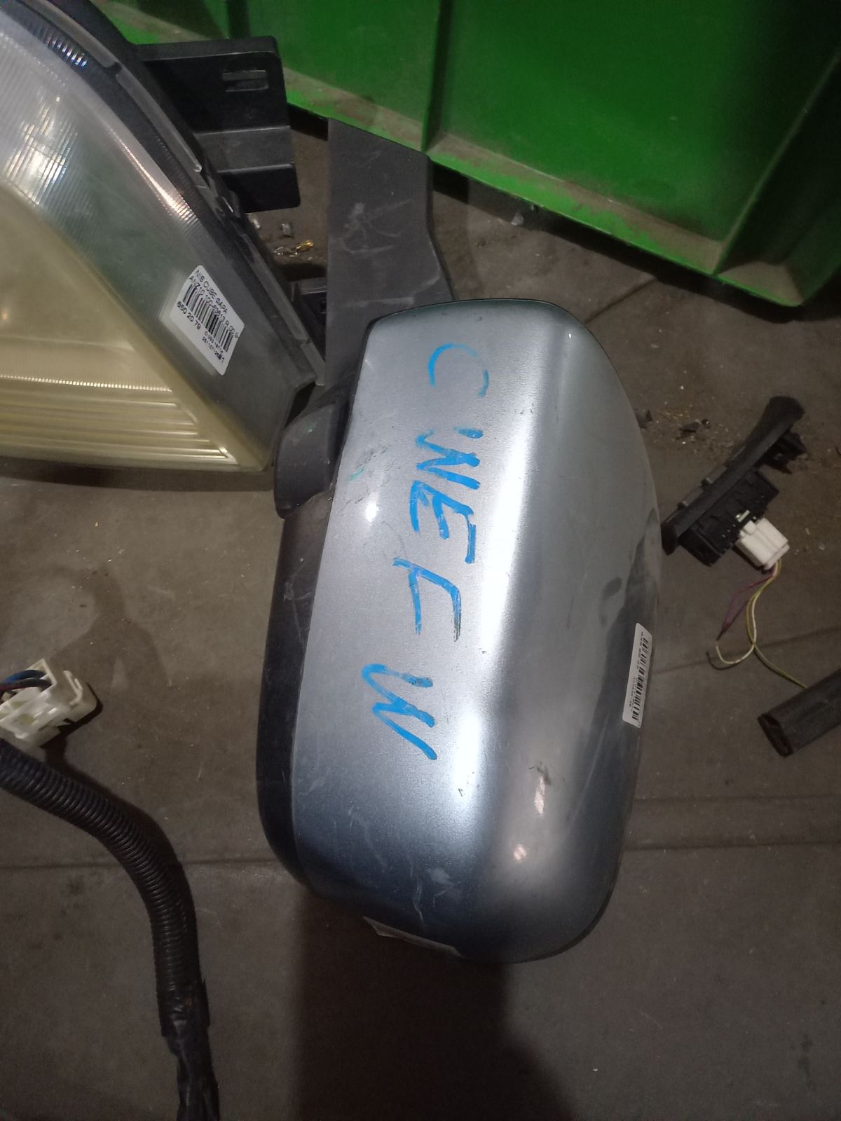 Зеркало двери боковой на Mazda Premacy CWEFW Фото 3