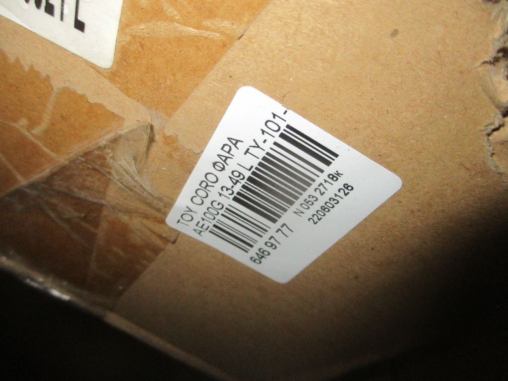 Фара 13-49 PRC 13-49,TY-101-0021L на Toyota Corolla Wagon AE100G Фото 3