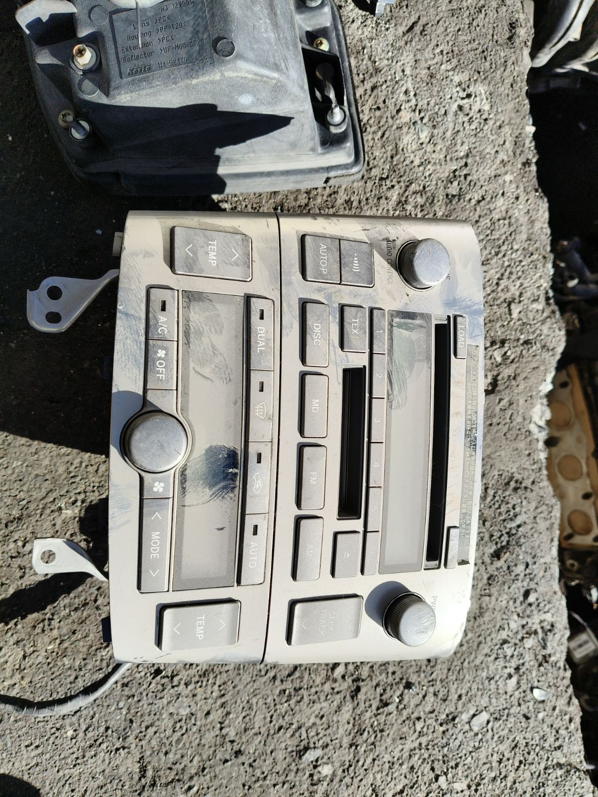 Блок управления климатконтроля 55902-05060-G на Toyota Avensis AZT250 1AZ-FSE Фото 6