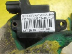 Катушка зажигания 22448-31U16, 2244831U06, IC-DL015, LC-016-4504 на Nissan Cefiro A32 VQ20DE Фото 2