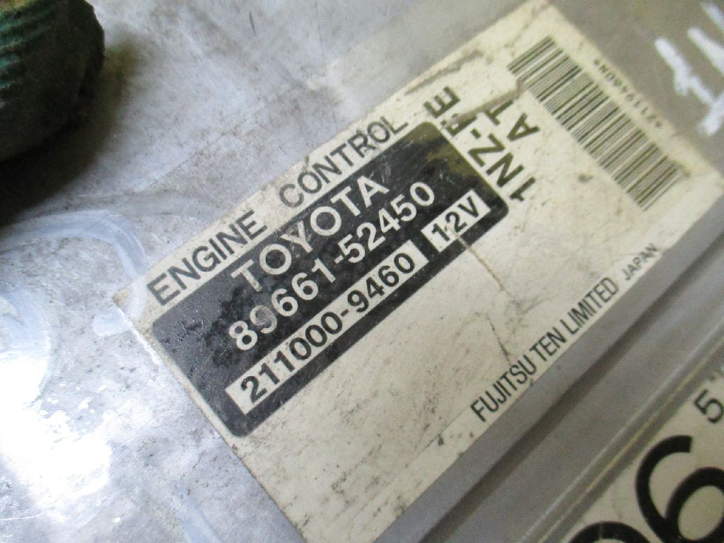 распиновка блок efi toyota probox 1nzfe ncp51v [89661-52450]