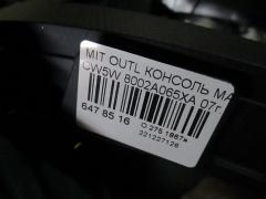 Консоль магнитофона 8002A065XA на Mitsubishi Outlander CW5W Фото 2