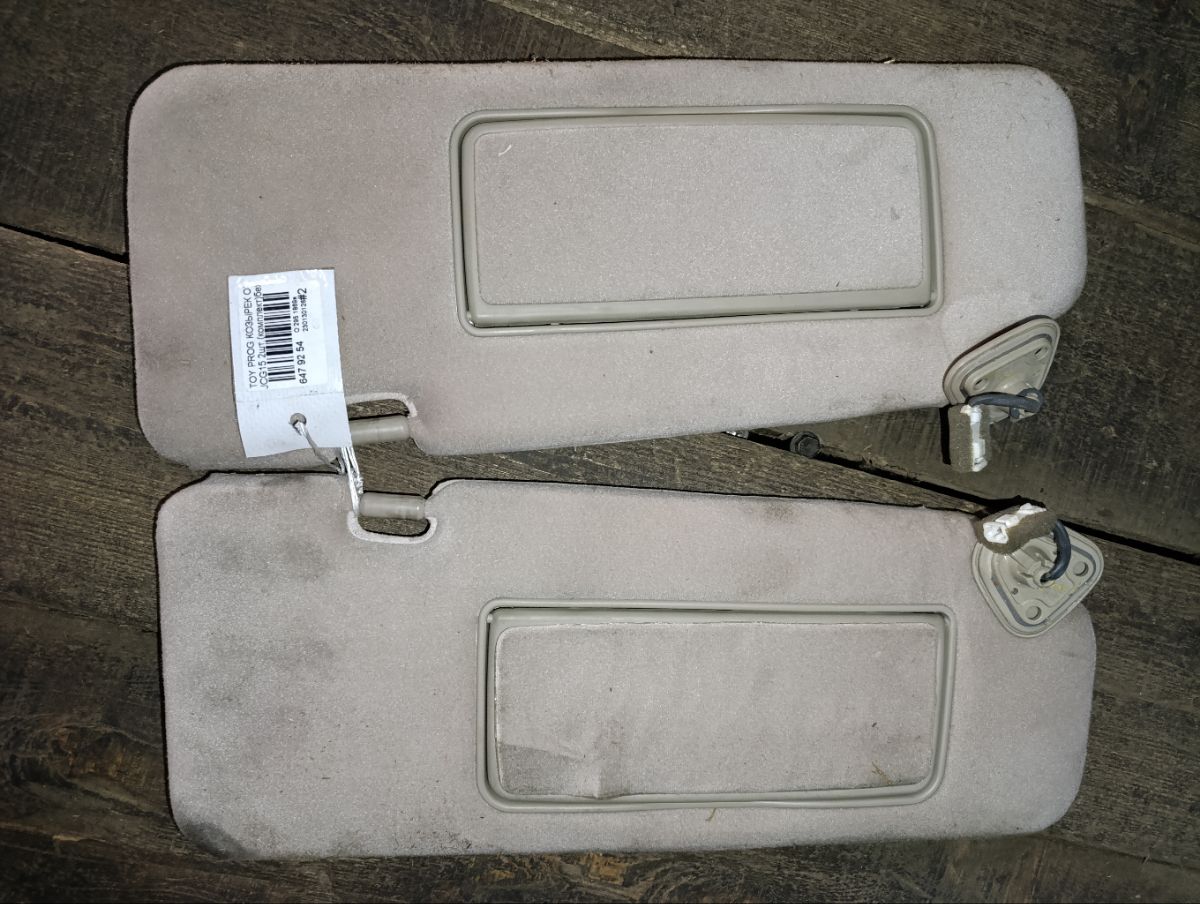 Козырек от солнца на Toyota Progres JCG15 Фото 10