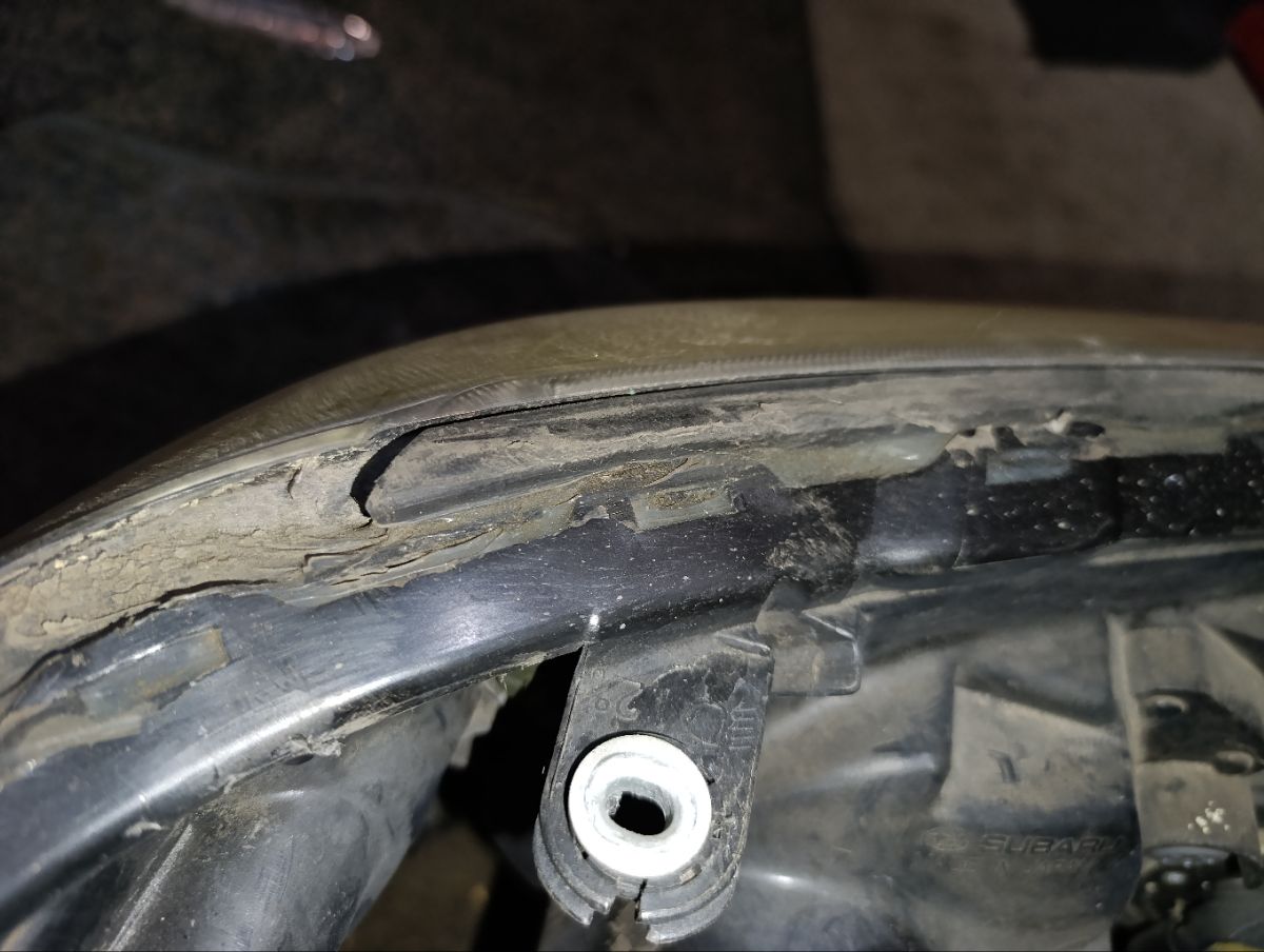 Фара 1761 1761 на Subaru Forester SG5 Фото 15