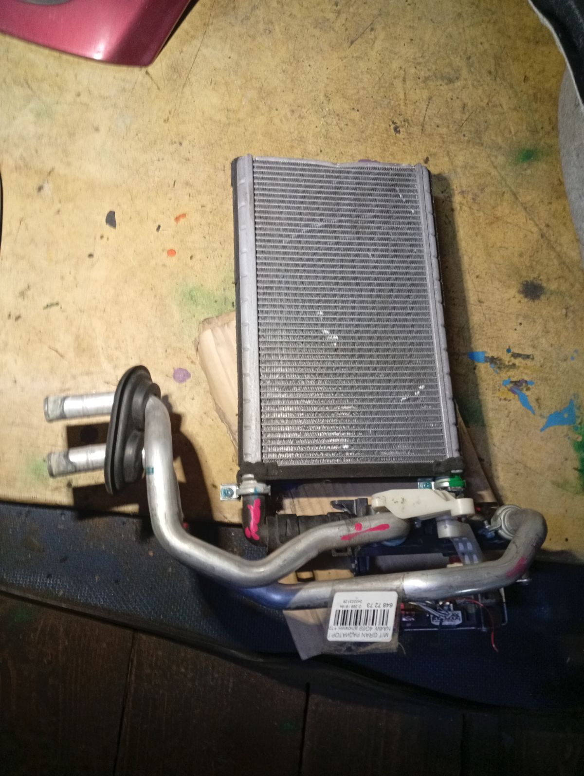 Радиатор печки на Mitsubishi Grandis NA4W 4G69 Фото 12