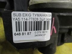 Туманка бамперная 114-77828 на Subaru Exiga YA5 Фото 2
