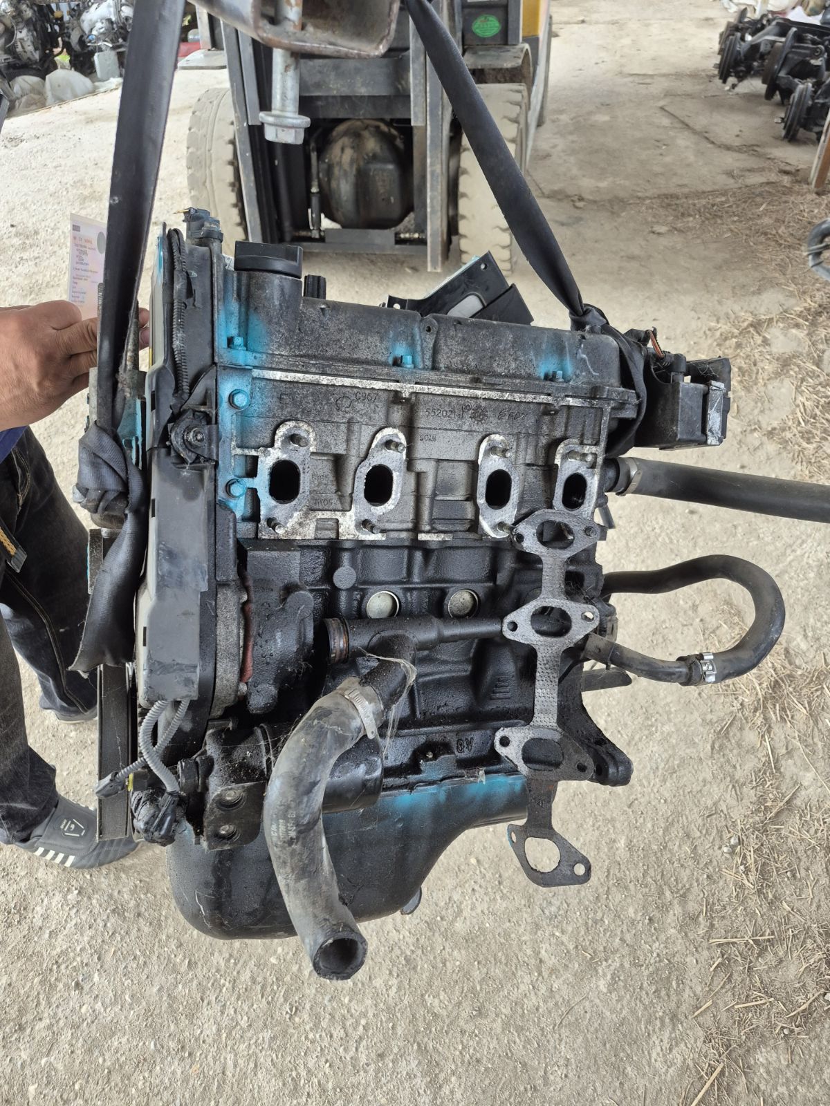 Двигатель на Fiat Panda 169 Фото 8