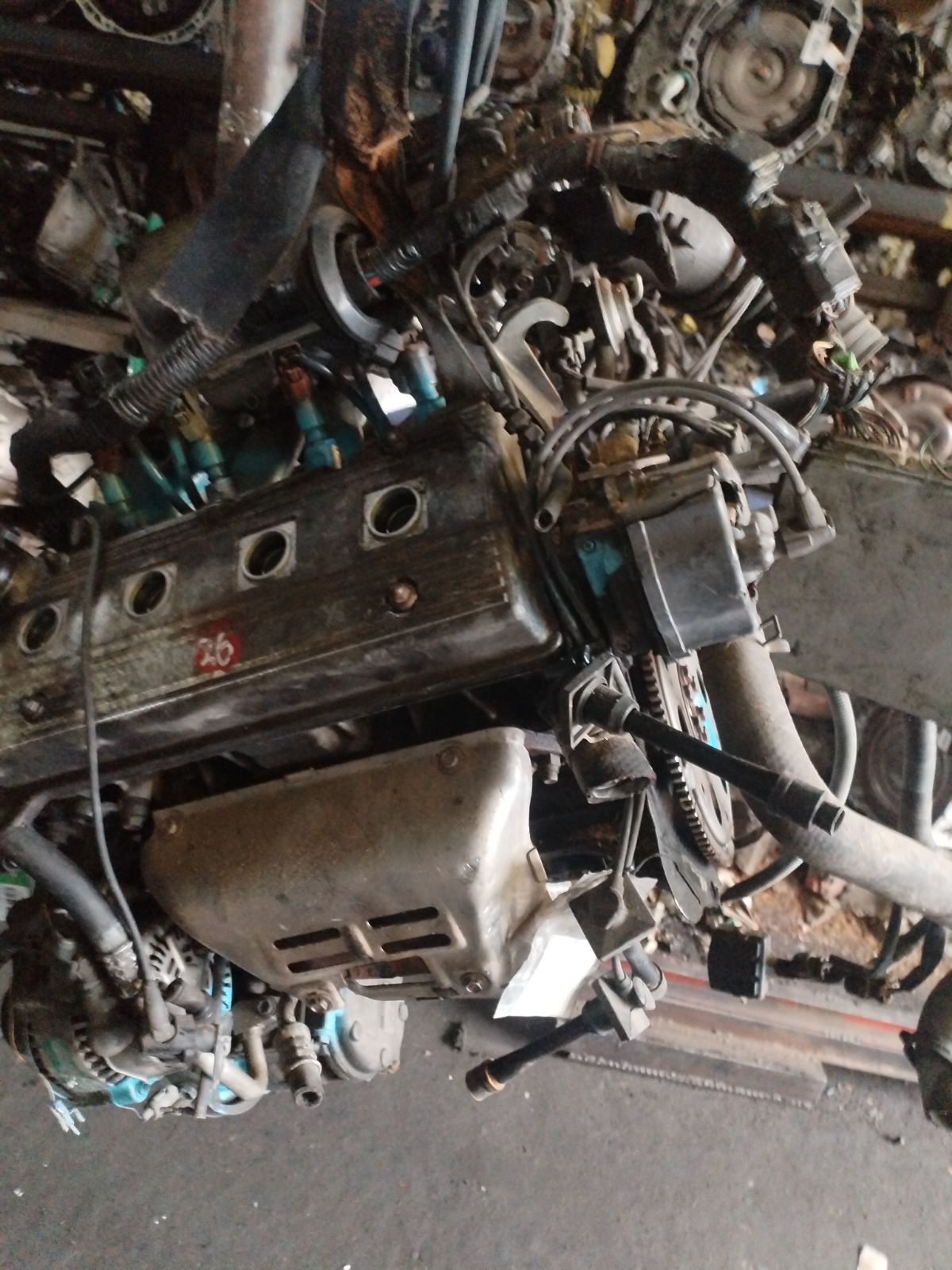 Двигатель 19000-1A490 на Toyota Corona Premio AT210 4A-FE Фото 10