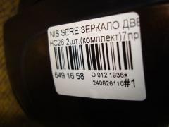 Зеркало двери боковой на Nissan Serena HC26 Фото 5