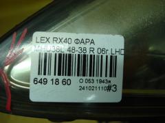 Фара 48-38 на Lexus Rx400h MHU38L Фото 7