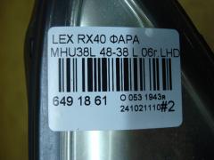 Фара 48-38 на Lexus Rx400h MHU38L Фото 5