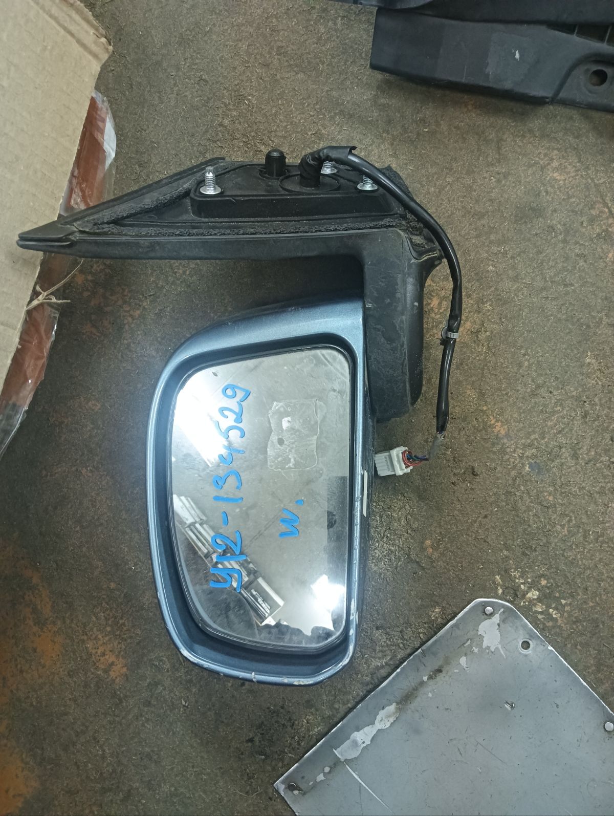 Зеркало двери боковой на Nissan Wingroad Y12 Фото 4