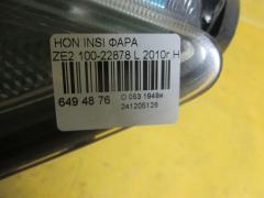 Фара 100-22878 217-1171L-EM7, 33150-TM8-J01 на Honda Insight ZE2 Фото 3