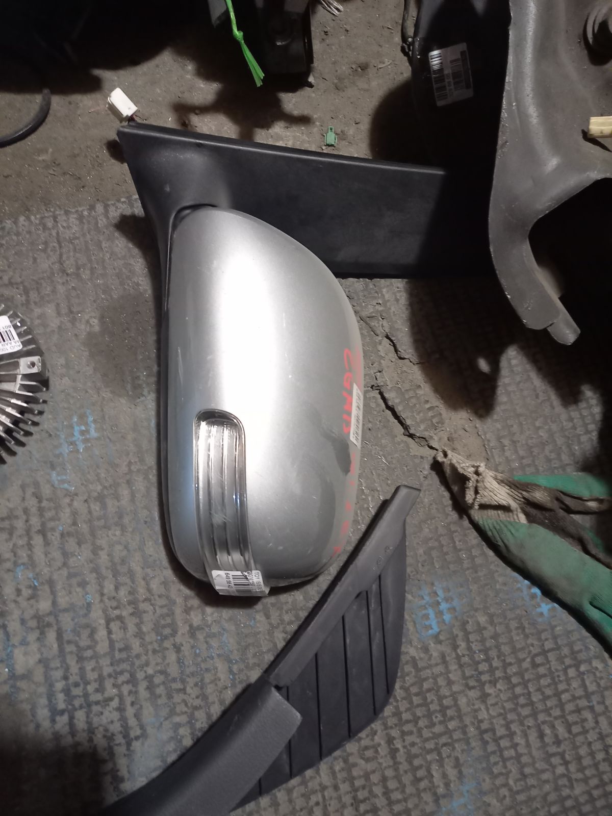 Зеркало двери боковой на Toyota Isis ZGM15G Фото 3