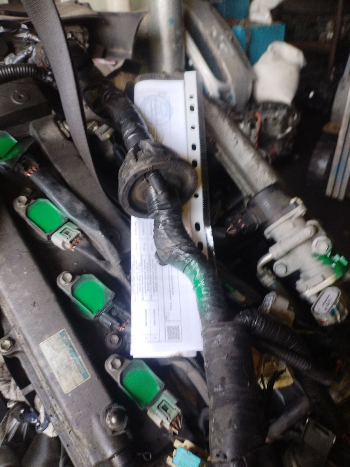 Двигатель 19000-28330 на Toyota Isis ANM10G 1AZ-FSE Фото 15