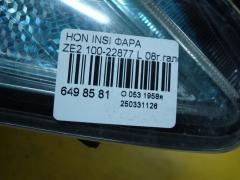 Фара 100-22877 100-22877,217-1171L-EM7, 33150-TM8-J01 на Honda Insight ZE2 Фото 4