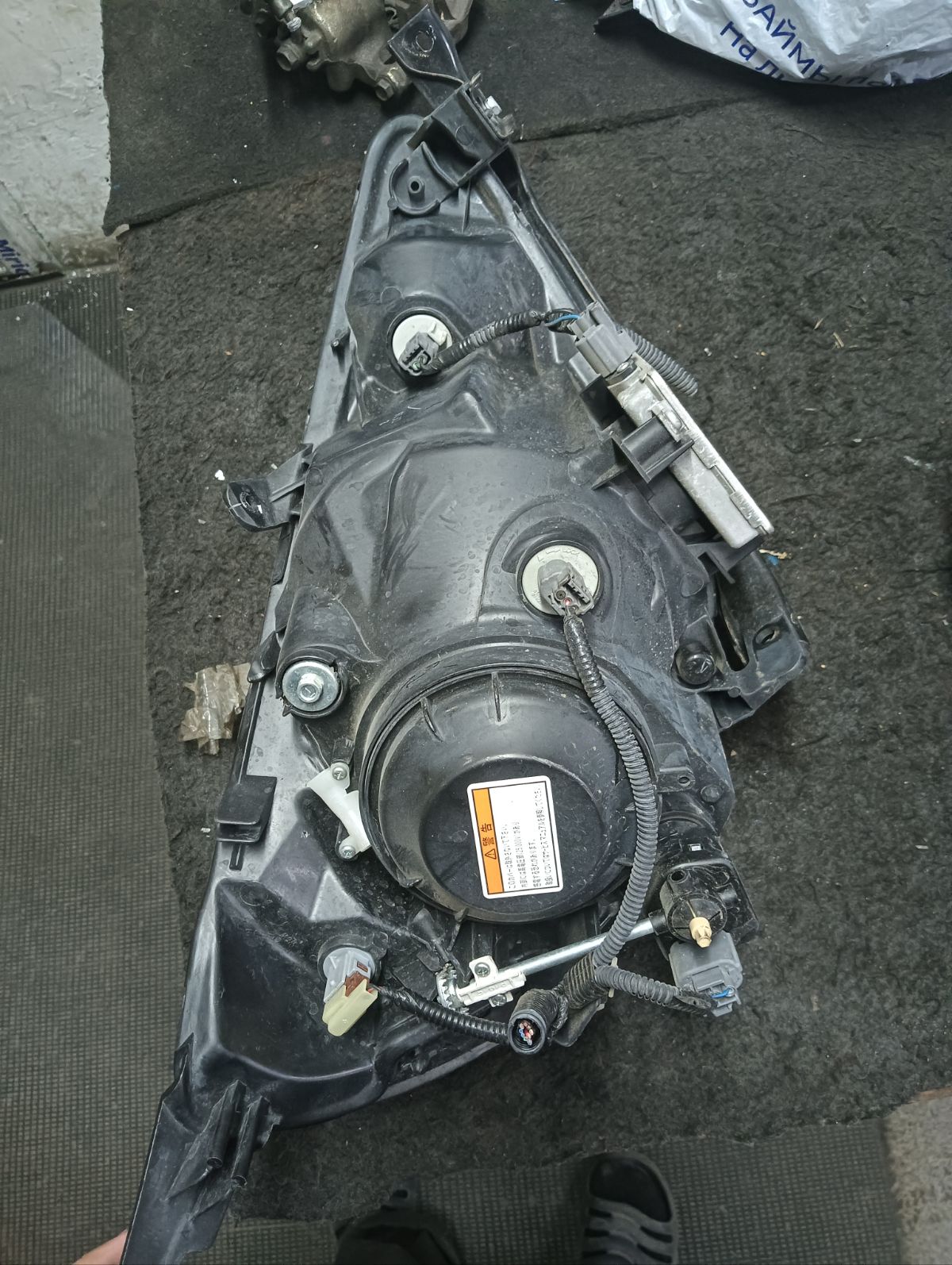 Фара P4945 P4945 на Honda Fit GD1 Фото 6