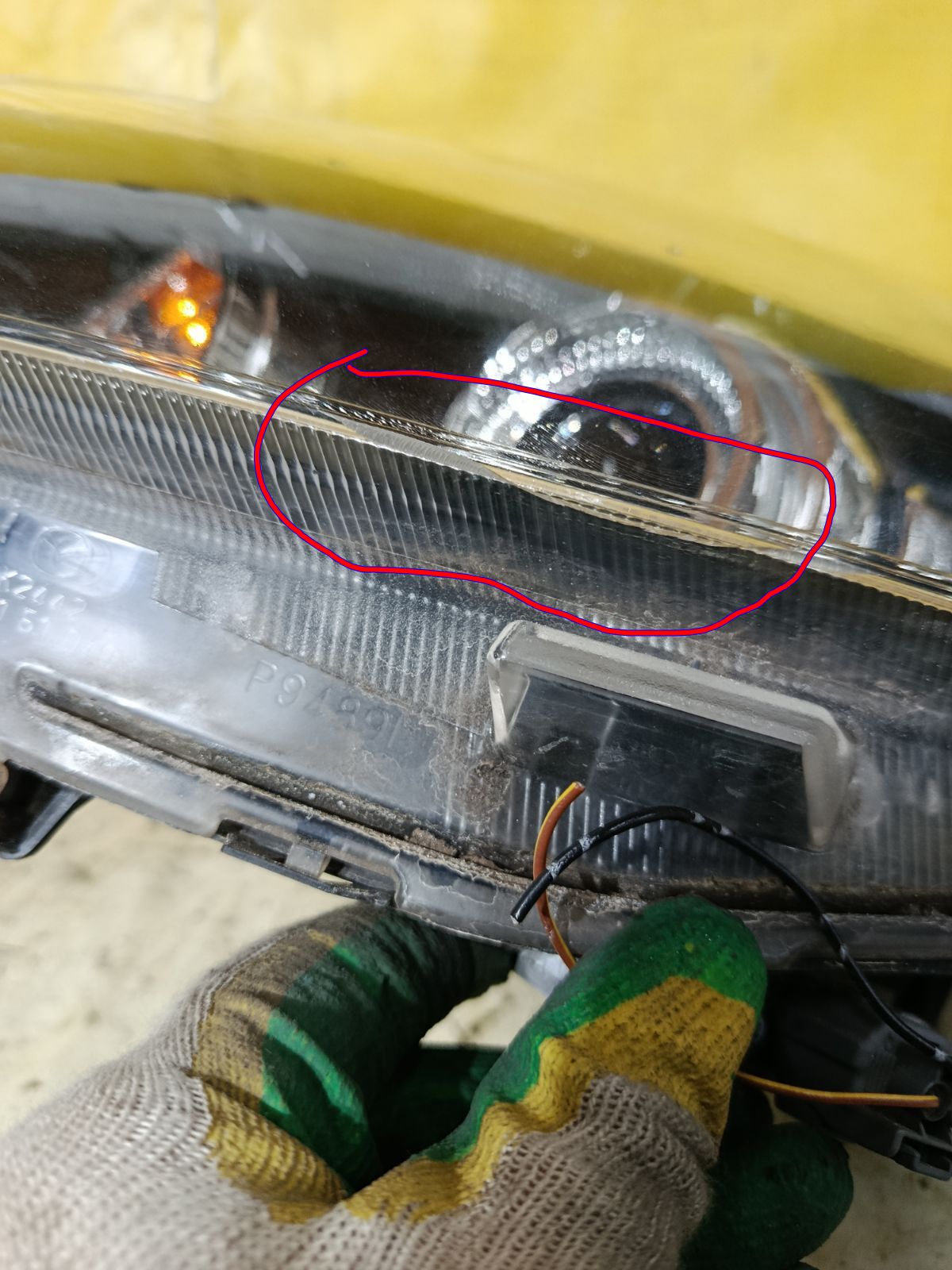 Фара P6515 P6515 на Mazda Demio DE3FS Фото 8