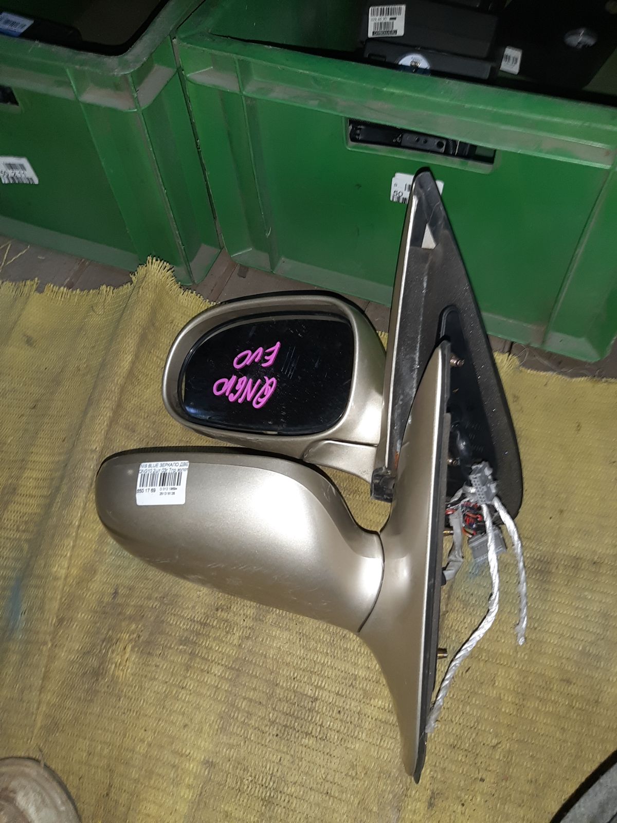 Зеркало двери боковой на Nissan Bluebird Sylphy QNG10 Фото 12