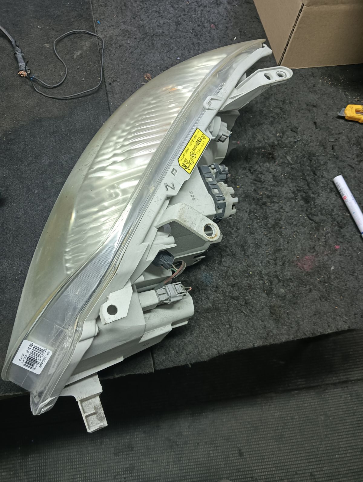 Фара 12-526 12-526 на Toyota Corolla Fielder NZE141G Фото 7