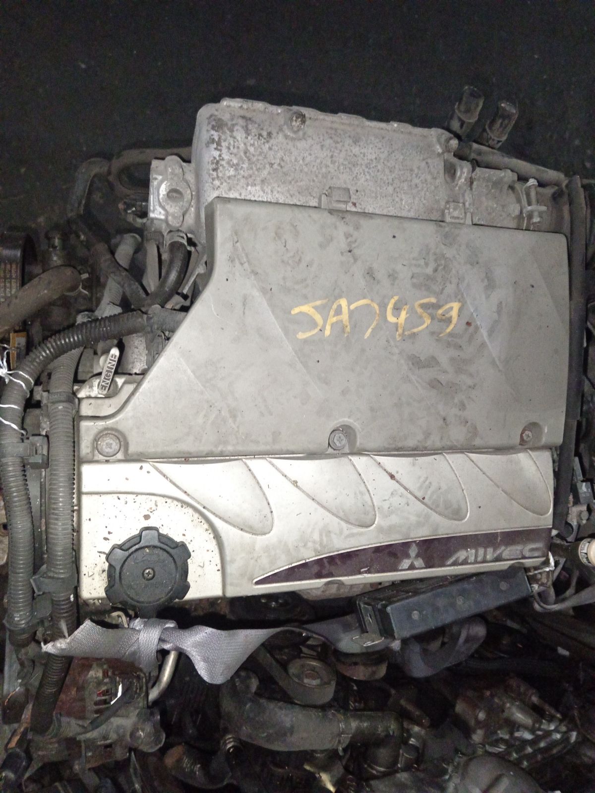 Двигатель на Mitsubishi Grandis NA4W 4G69 Фото 2