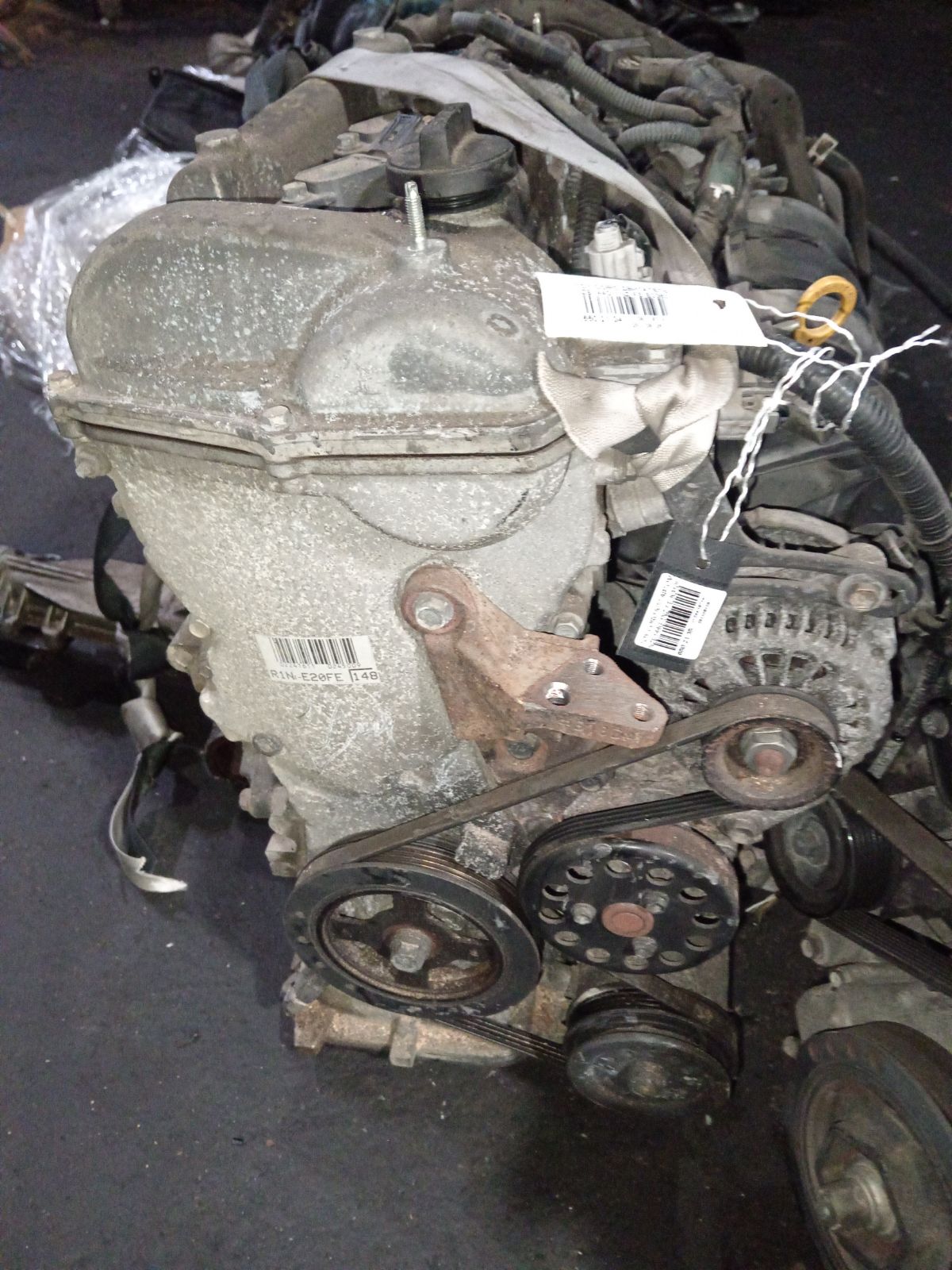 Двигатель на Toyota Corolla Fielder NZE144G 1NZ-FE Фото 1