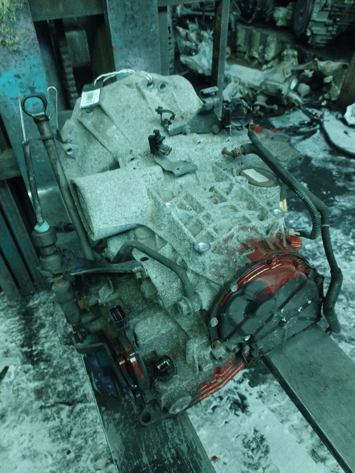 КПП автоматическая на Nissan Wingroad WFY11 QG15DE Фото 7