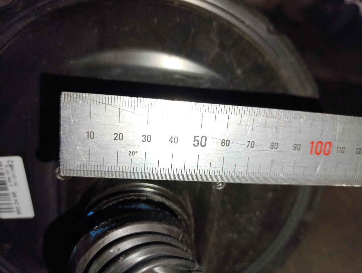 Главный тормозной цилиндр на Subaru Legacy Lancaster BH9 EJ254 Фото 8