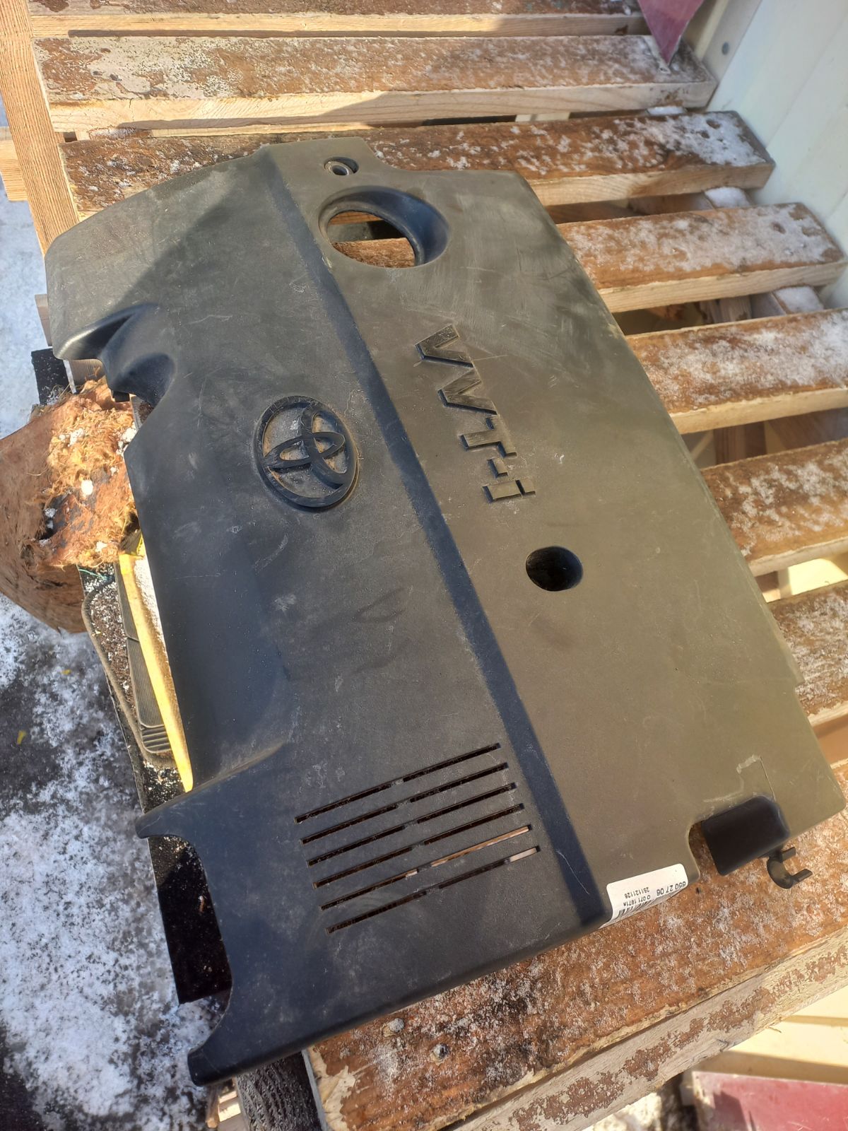 Кожух ДВС 11212-21021 на Toyota Corolla Fielder NZE164G 1NZ-FE Фото 5