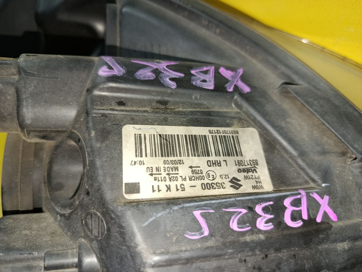 Фара 35300-51K11 35300-51K11,35300-51K11 на Suzuki Splash XB32S Фото 8