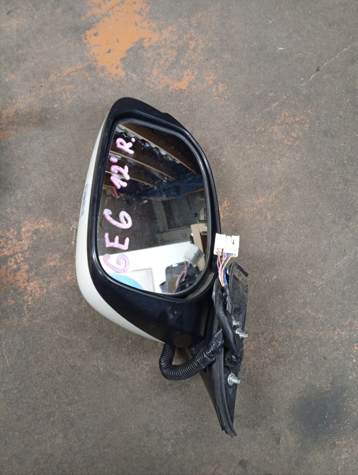 Зеркало двери боковой на Honda Fit GE6 Фото 13