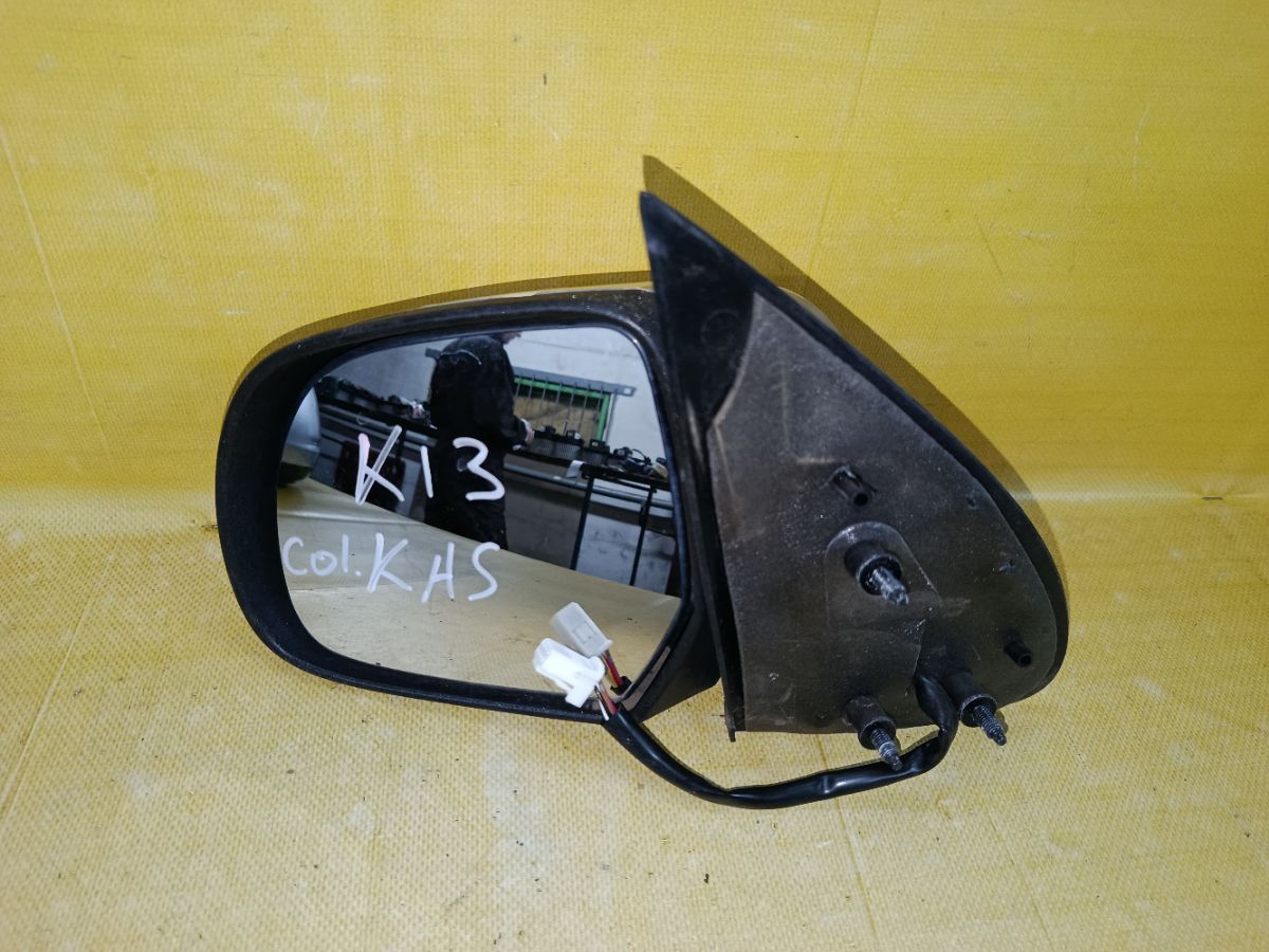 Зеркало двери боковой на Nissan March K13 Фото 4