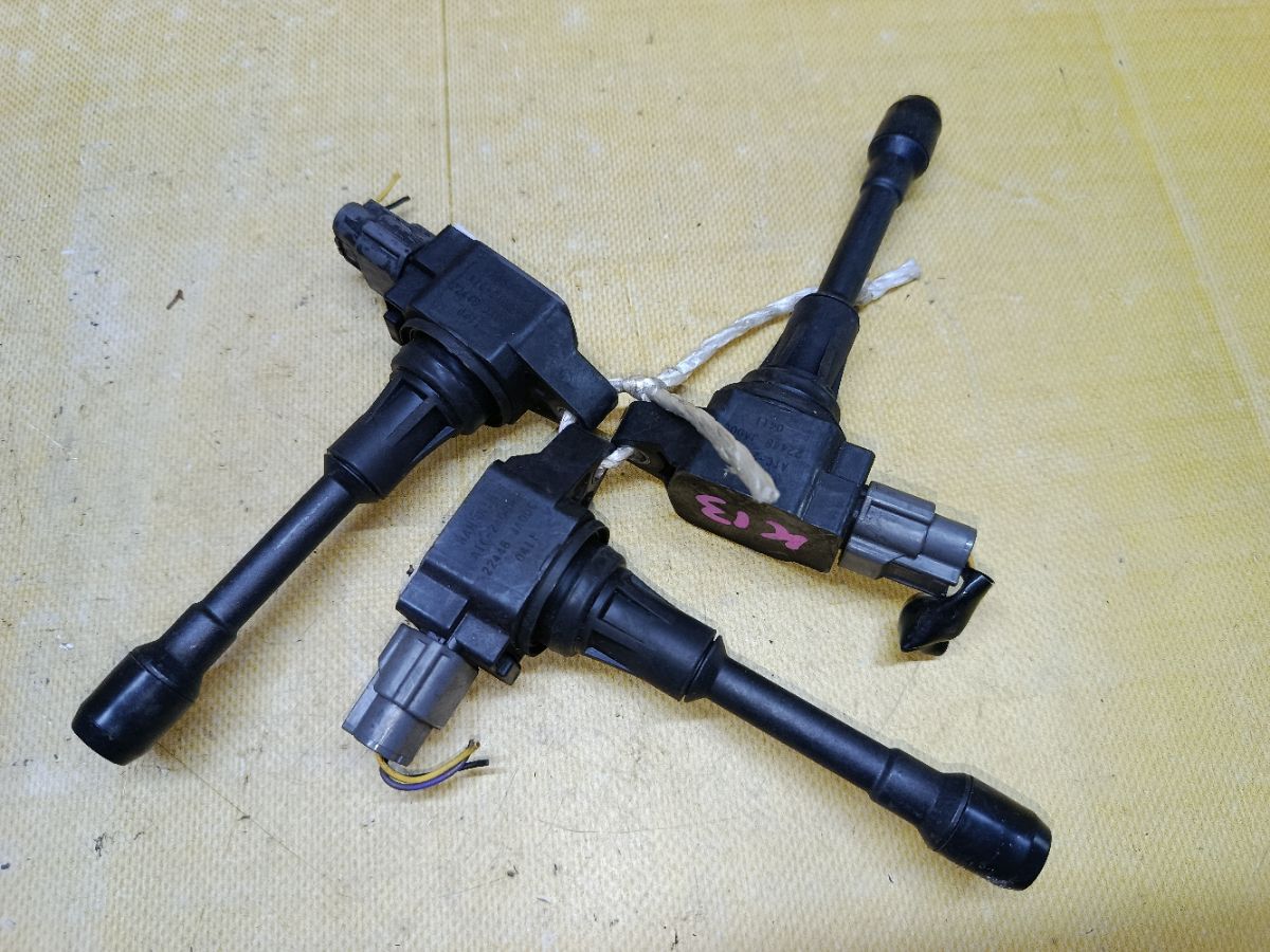 Катушка зажигания 22448-JA00C, 22448 ED000, LC-016-7208 на Nissan March K13 HR12DE Фото 1