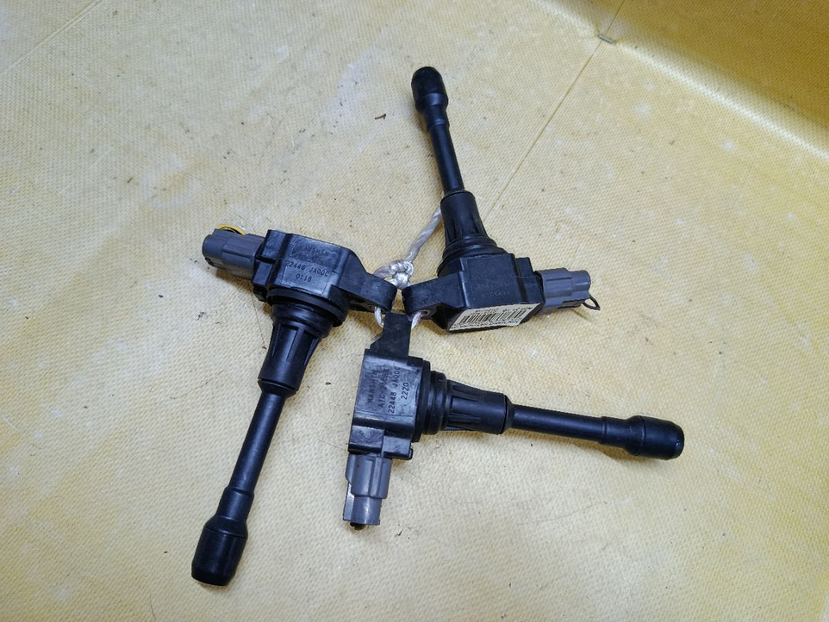 Катушка зажигания 22448-JA00C, 22448 ED000, LC-016-7208 на Nissan March K13 HR12DE Фото 1
