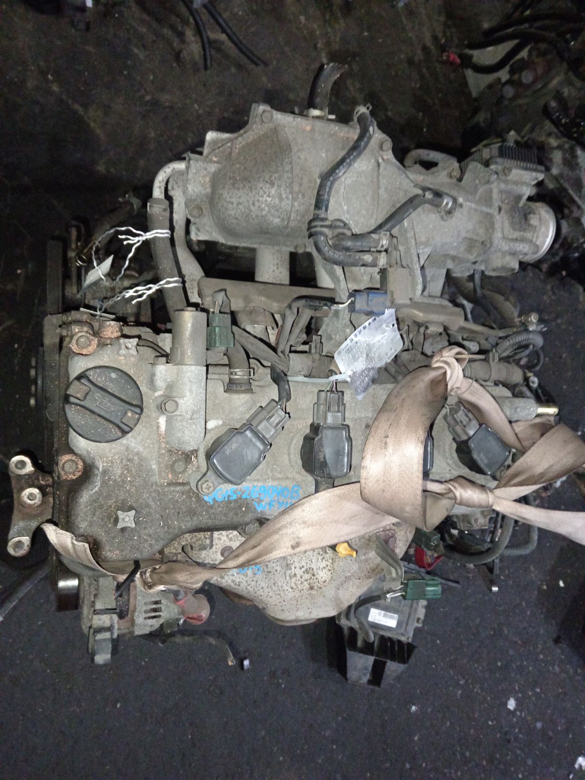 Двигатель на Nissan Wingroad WFY11 QG15DE Фото 2